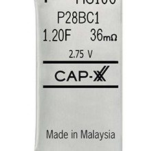 HS1 Cap-XX ultracapacitor