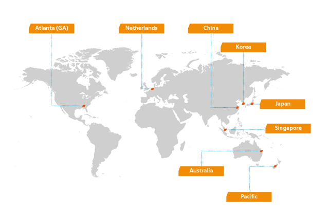 locations worldwide