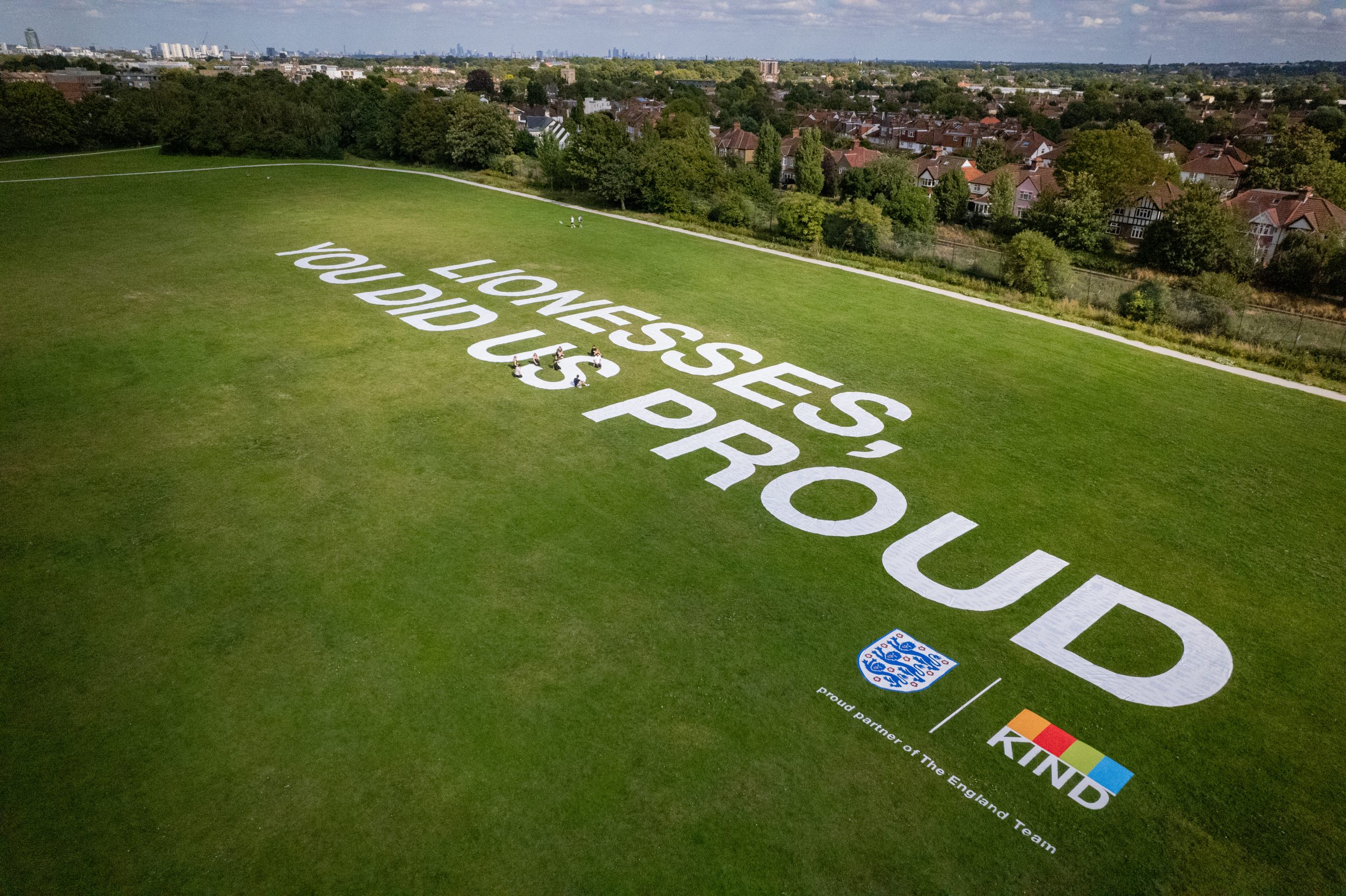 England Lionesses Welcome Home - KIND Campaign