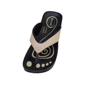 Beige klip klap sandal