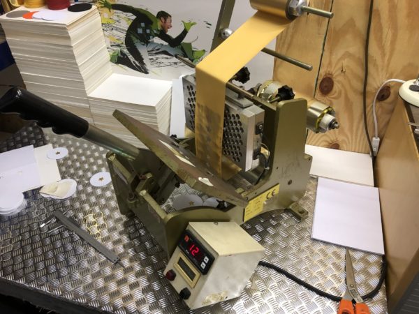 AU180701 - Magmart GP 7/4 - Table Top Foil Stamping Press