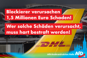 Blockierer verursachen 1,5 Millionen Euro Schaden! Wer solche Schäden verursacht, muss hart bestraft werden!