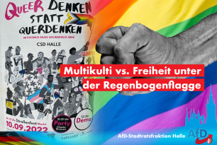 Multikulti vs. Freiheit unter der Regenbogenflagge