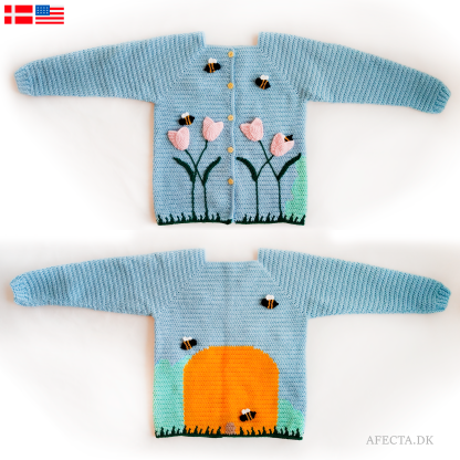 Let it Bee cardigan (str. 44-134) – Afecta.dk