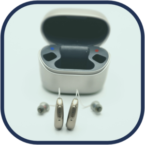 Secondhand Phonak Lumity L50r rechargeable hearing aids with charger included