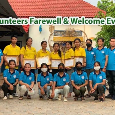 Volunteers Farewell and Welcome Event