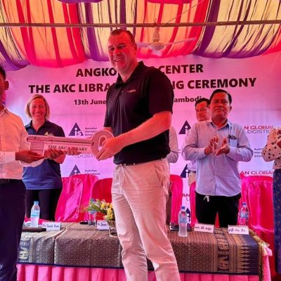 Meaningful and Successful new AKC Library Project CSR Angkor