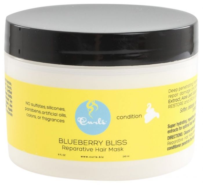 Curls Blueberry Reparative Hair Mask 8oz.