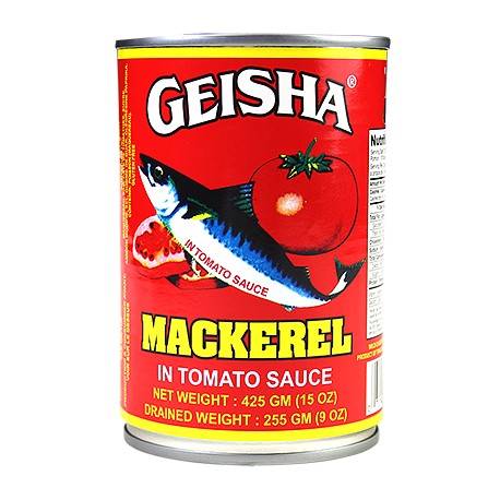 Geisha Mackerel Red
