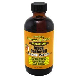 Jamaican M&L Black Castor Oil Mango Papaya 4oz.