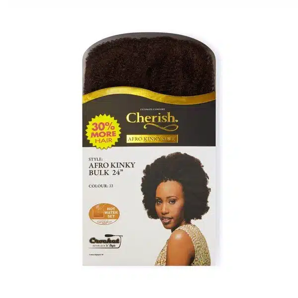 Cherish Afro Kinky Bulk 24 Inches