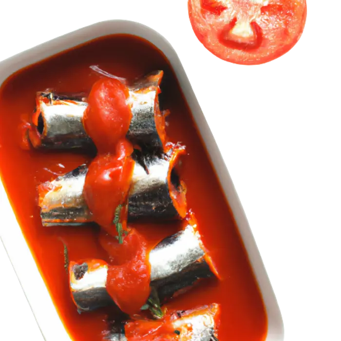 Sardine in tomatoe sauce