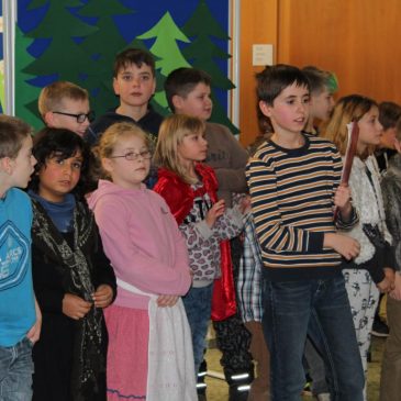 Weihnachtsfeier der Anne-Frank-Schule