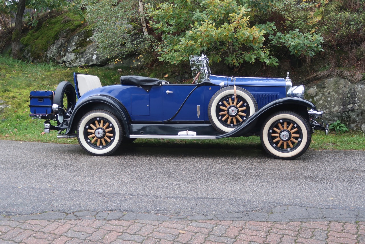 1929 Hupmobile prosjektet.