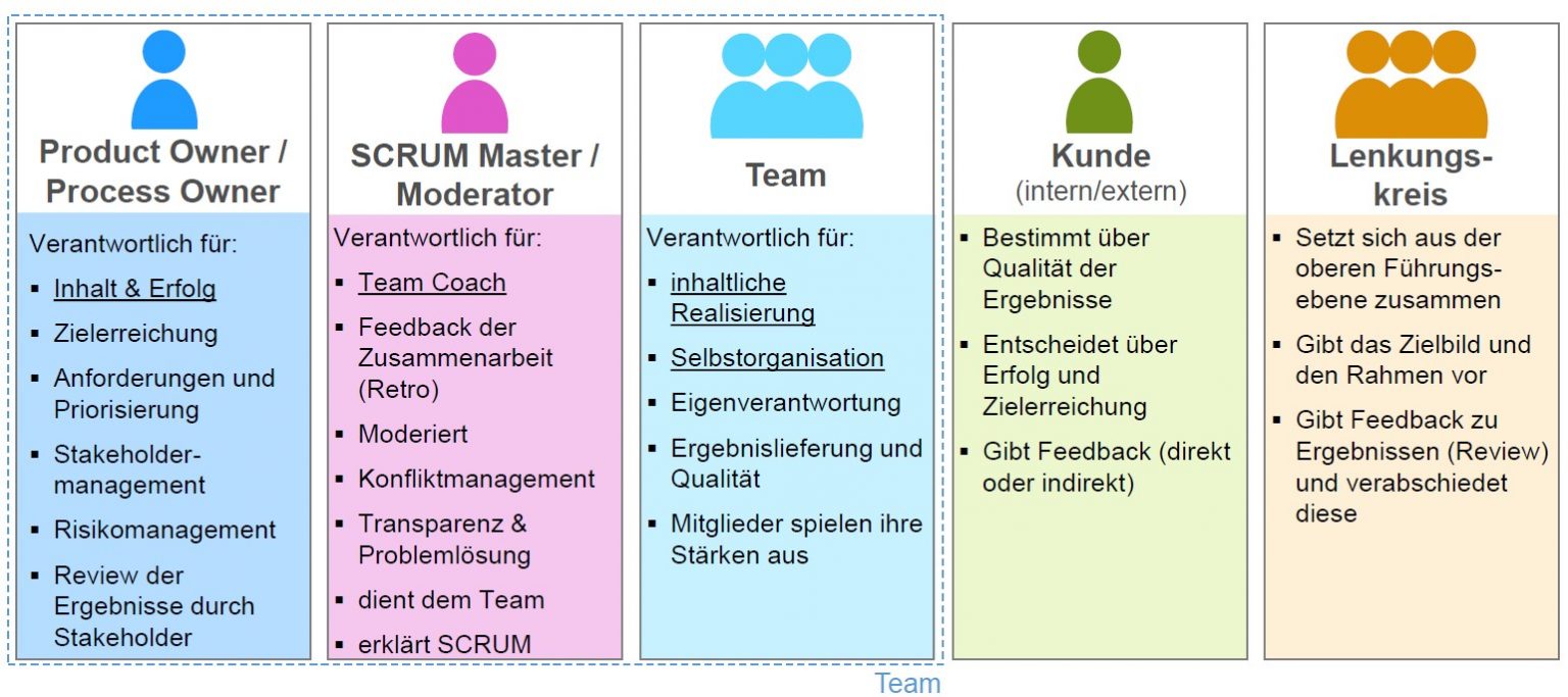 Rollen im agilen Management | Agile Tiger Prinzip