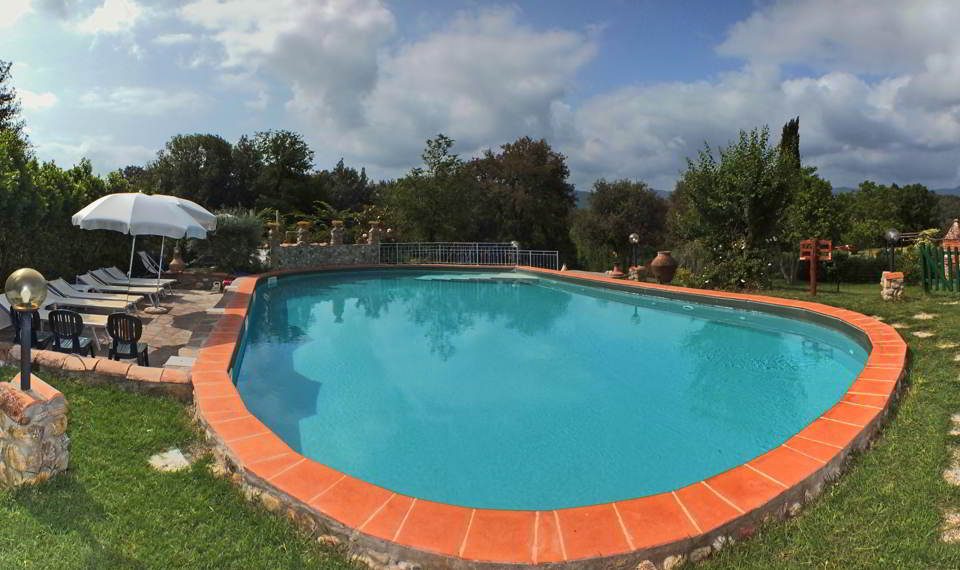 Swimming pool reserved for guests