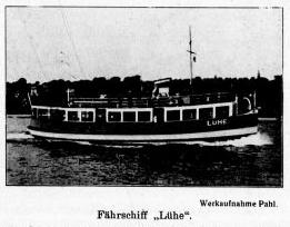 Fährschiff Lühe Außen