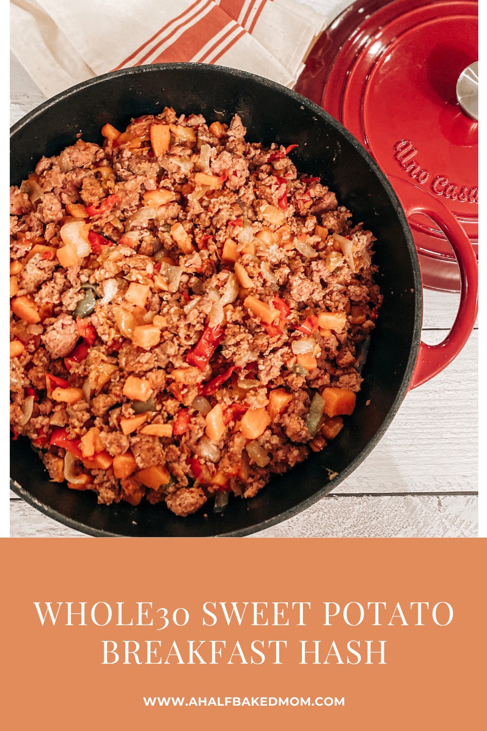 Sweet Potato Breakfast Hash - Ahalfbakedmom