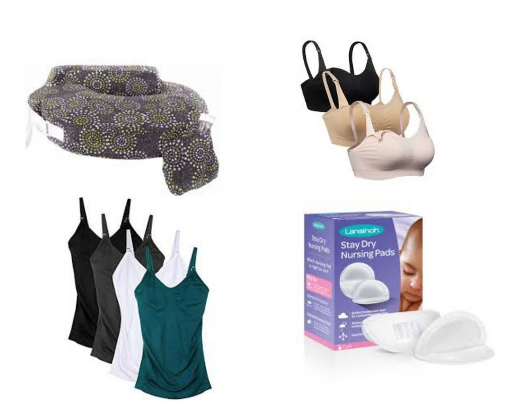 Breastfeeding Essentials: Pillow, nursing pads, nipple creams & more