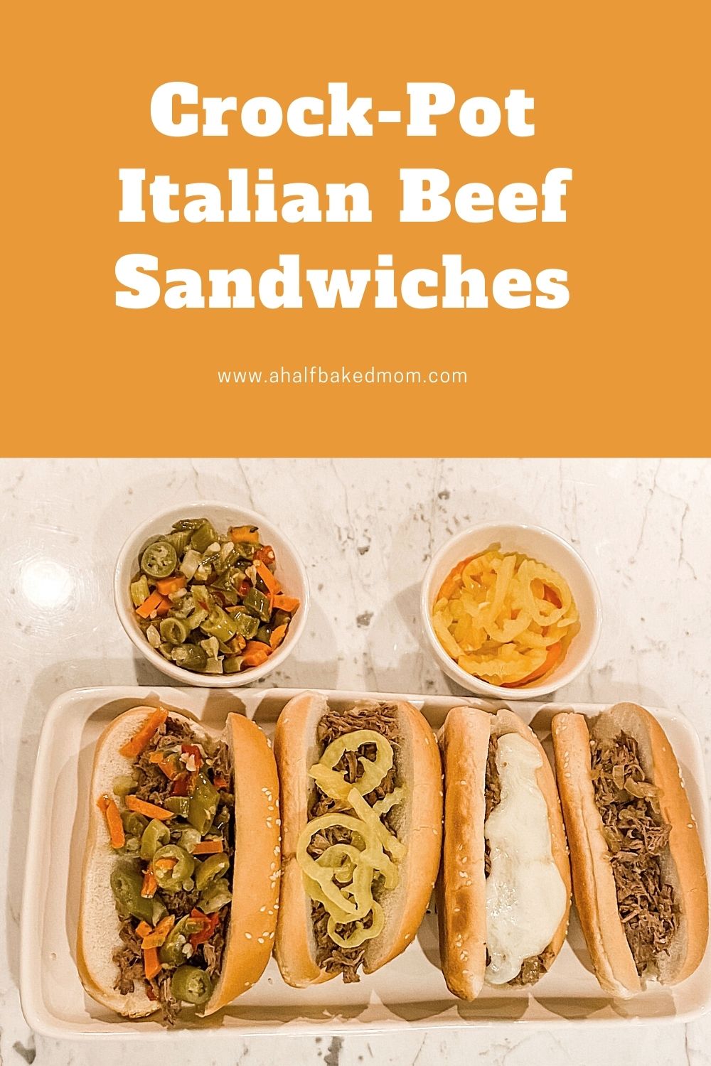 Crock-Pot Italian Beef Sandwiches
