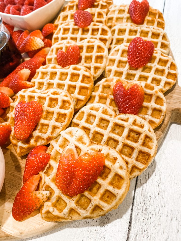 This Mini Heart-Shaped Waffle Maker Has Valentine's Day Breakfast Written  All Over It