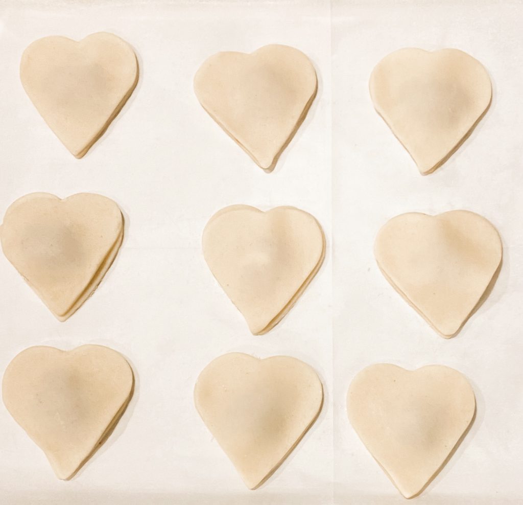 Heart Pie Crust Cutter, Valentine Baking, Valentine Gift for Baker,  Heart-shaped Cutter, 