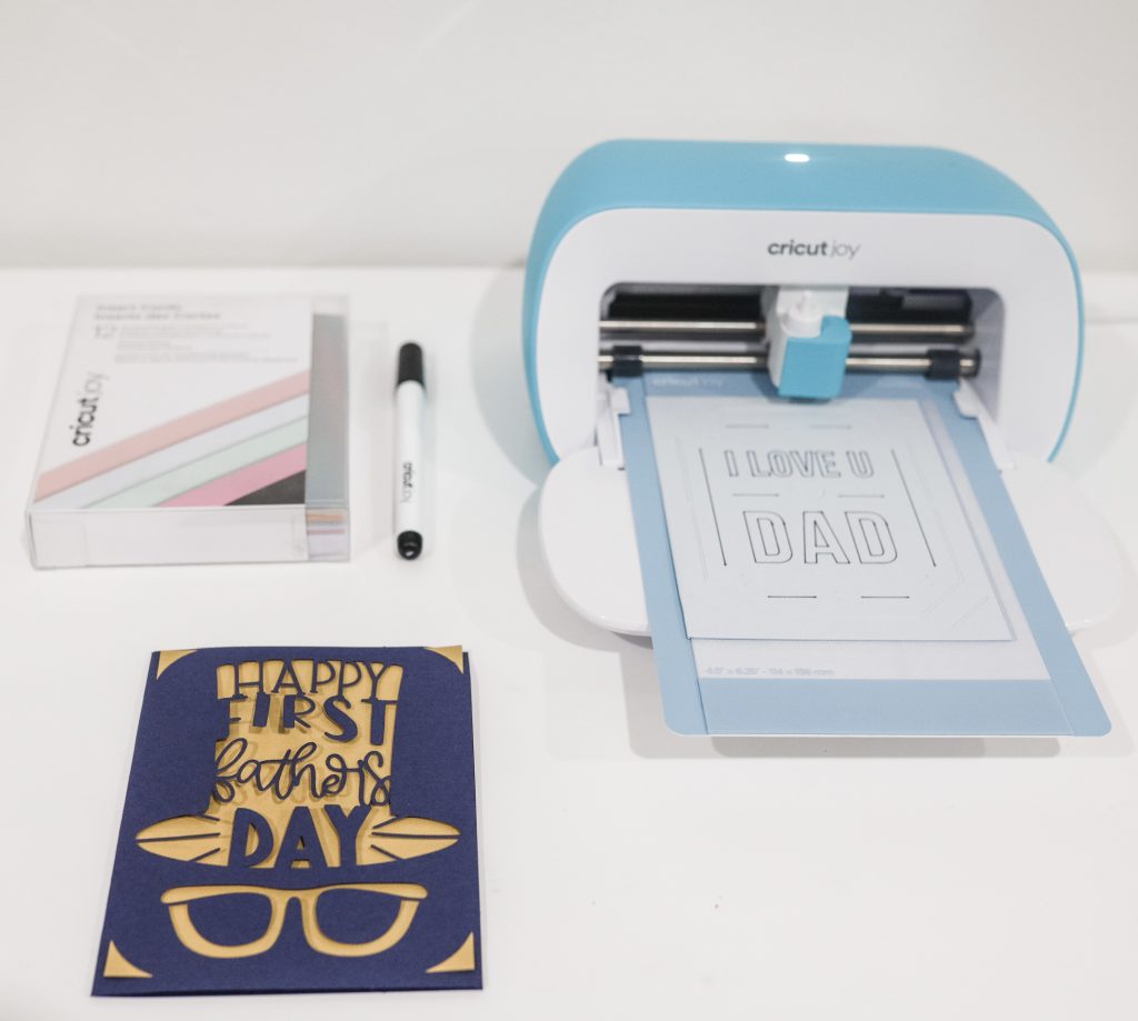 How to Make Cards on Cricut Joy - at home with Ashley