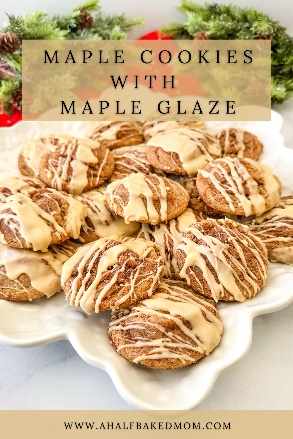 Maple Cookies with Maple Glaze • Kroll's Korner