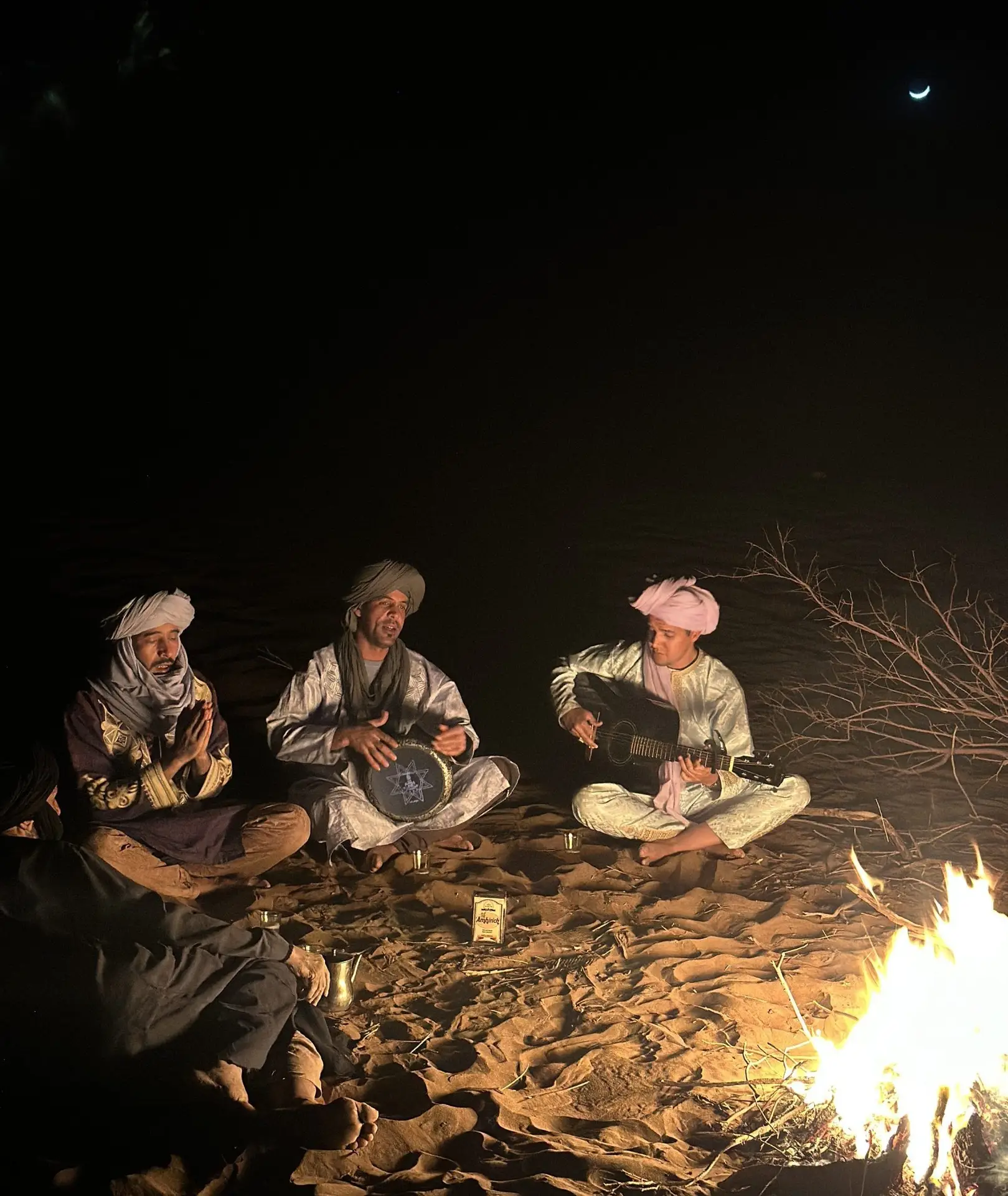 musikk i ørkencamp