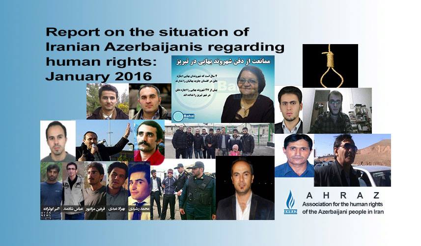 Ahraz- Report on the situation of Iranian Azerbaijanis regarding human rights
