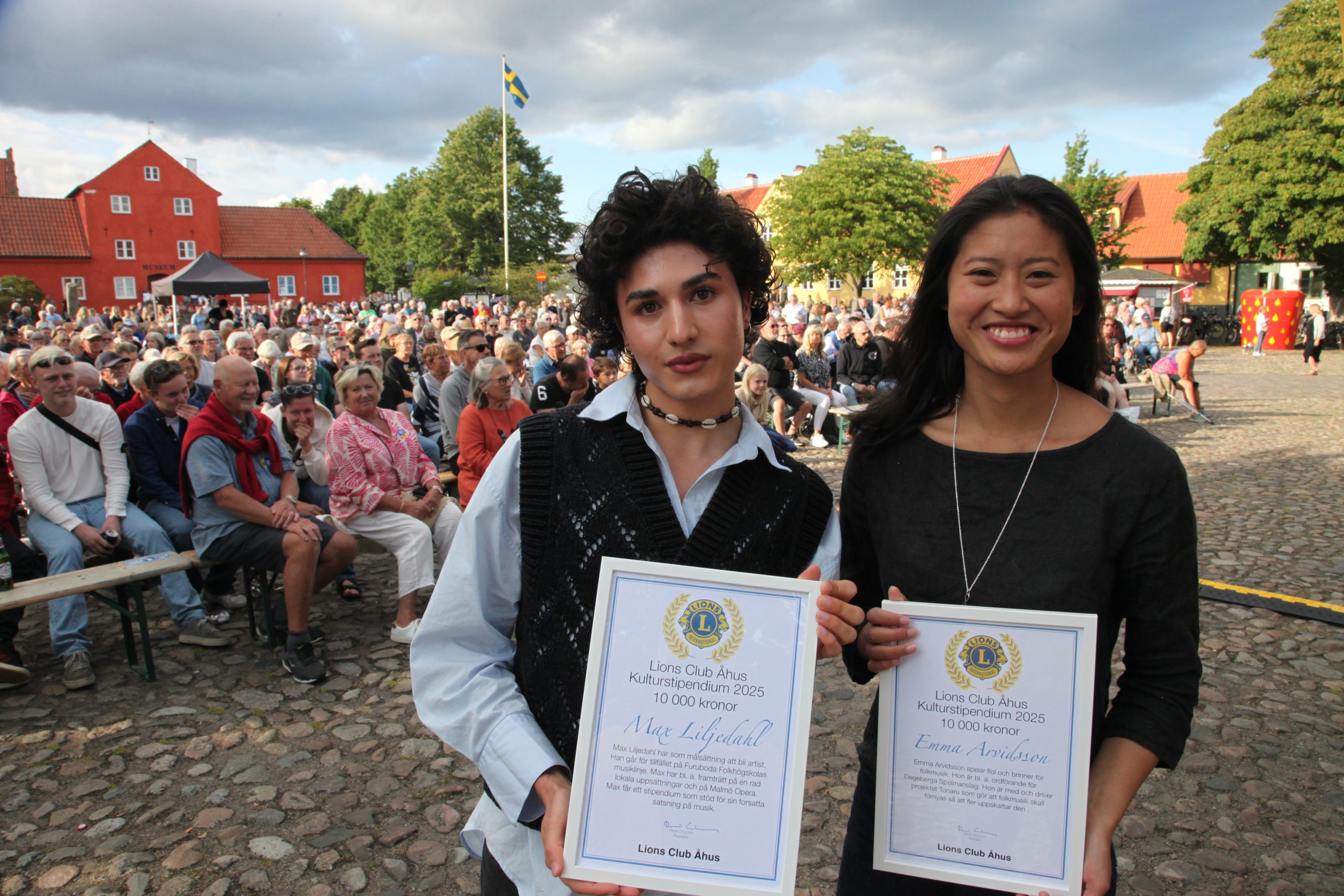 Max Liljedal och Emma Arvidsson