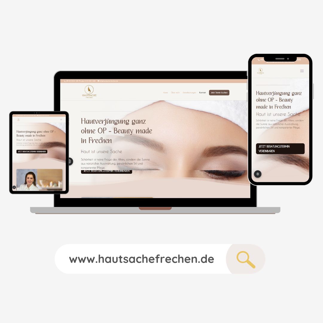 Relaunch Website Hautsache Frechen