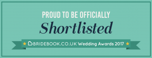 I Have Been Shortlisted For The Bridebook.co.uk Wedding Awards 2017