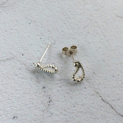 Small-Silver-Paisley-Stud-Earrings