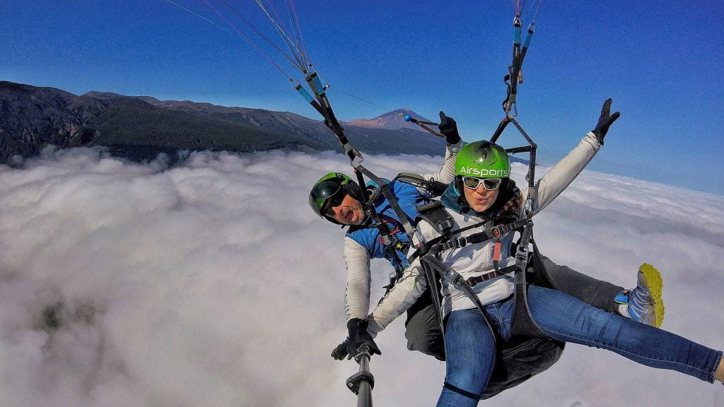 How High Do Paragliders Fly in Tenerife