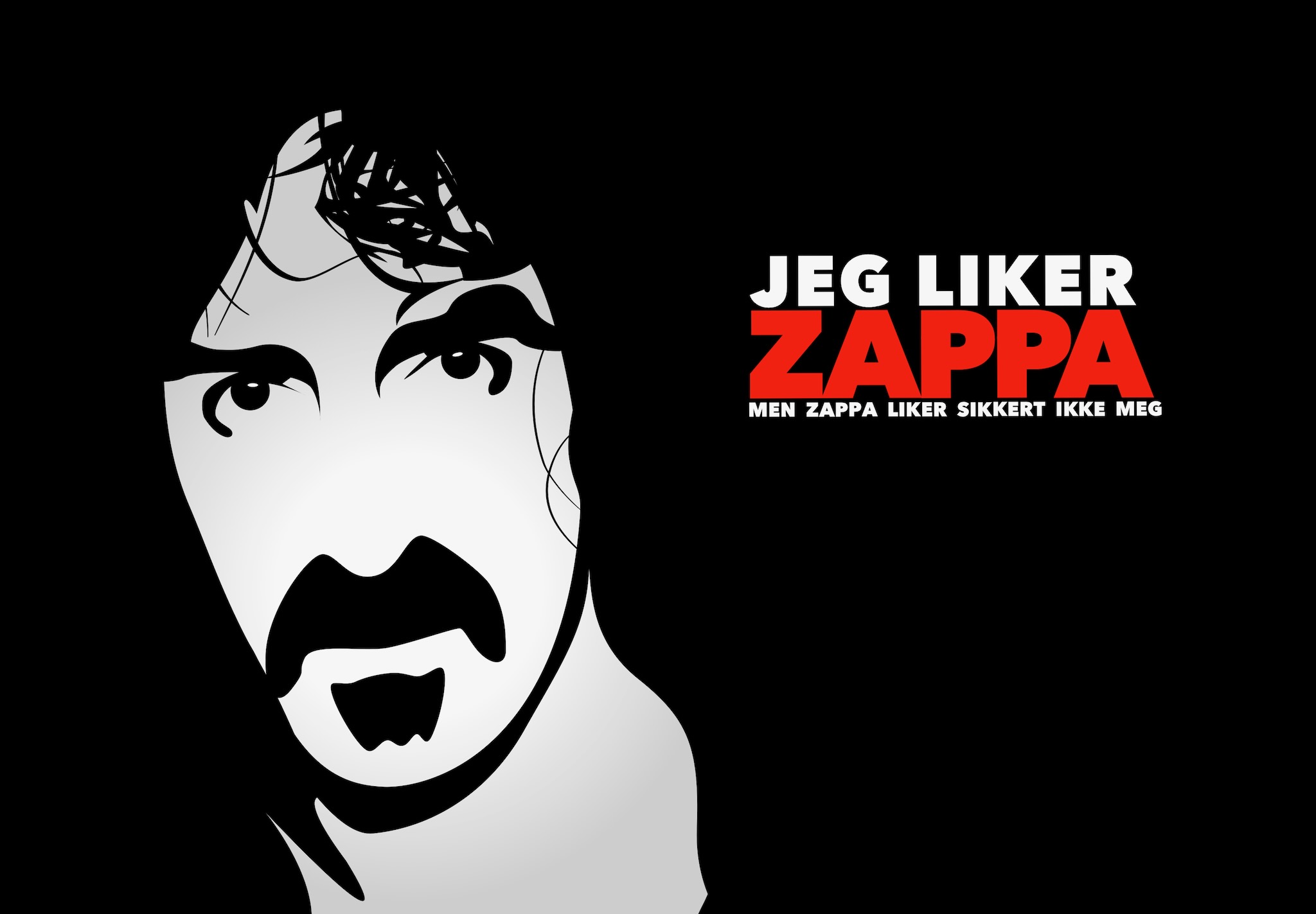 Illustration of Frank Zappa