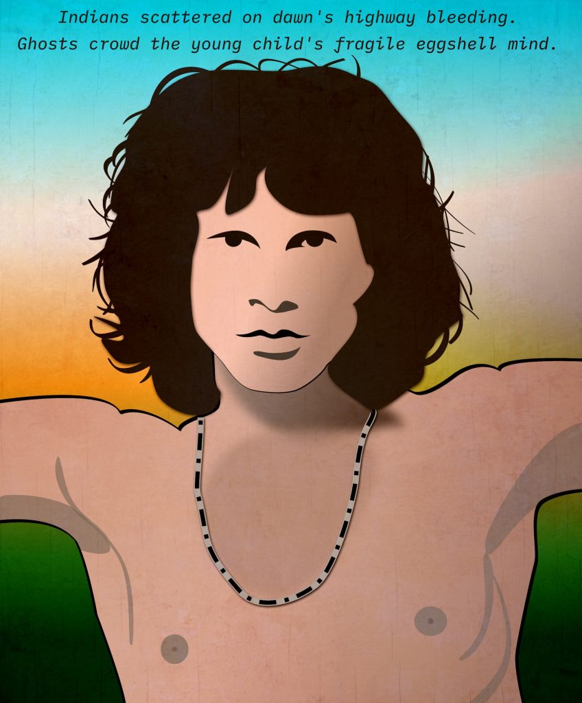 Jim Morrison illustration