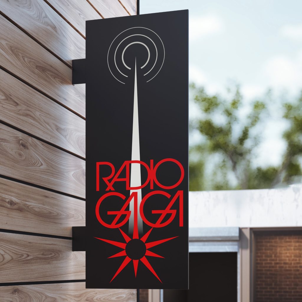 Radio Gaga logo concept