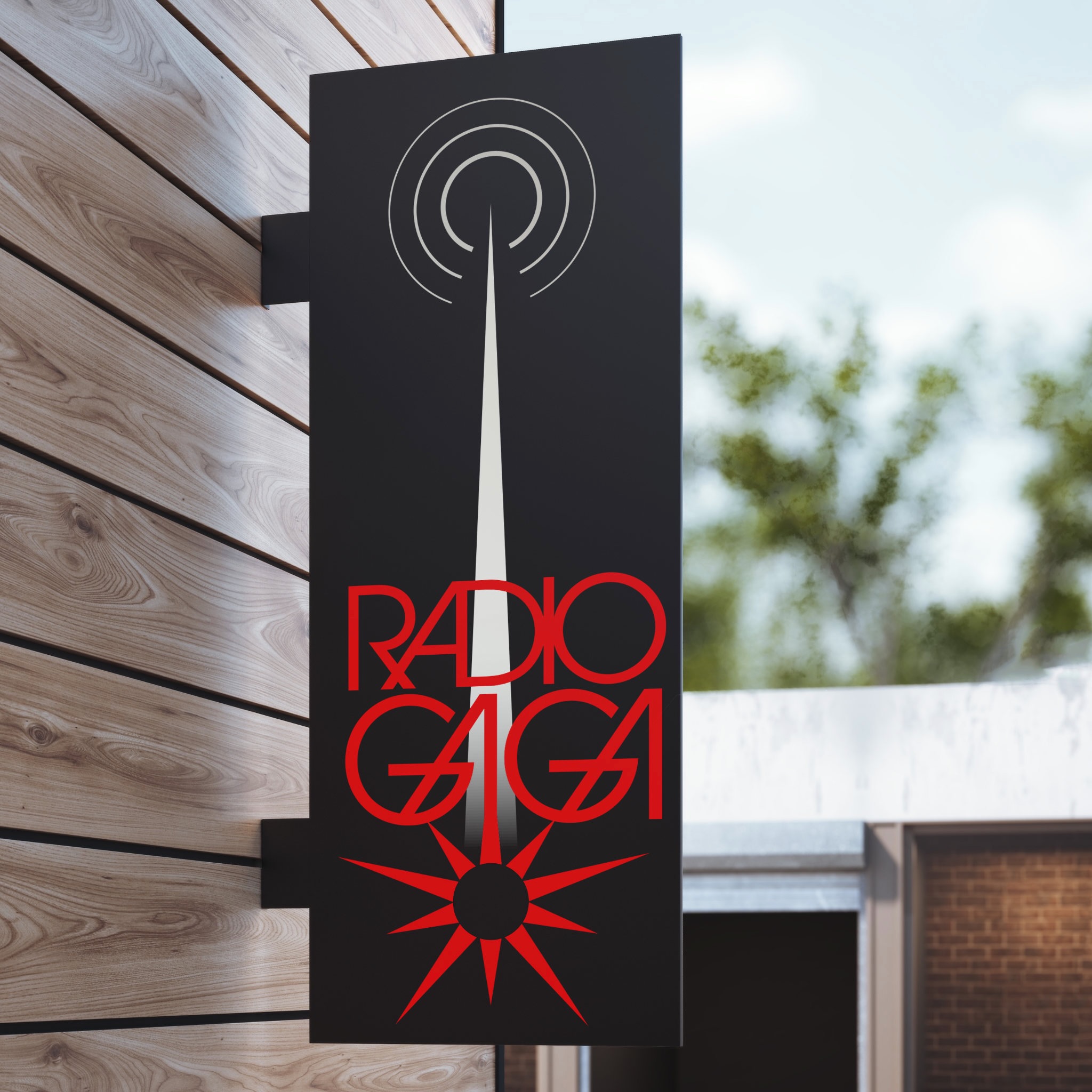 Radio Gaga logo concept