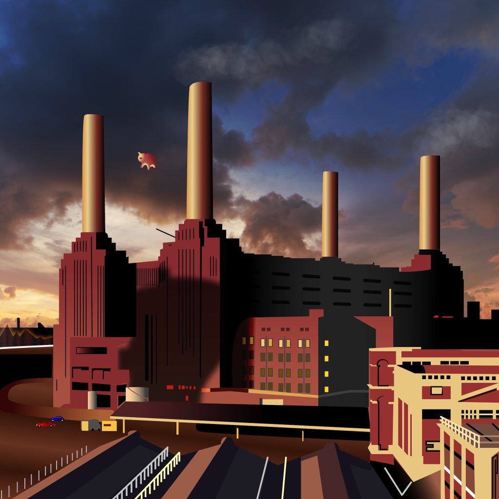 Pink Floyd "Animals" album cover
