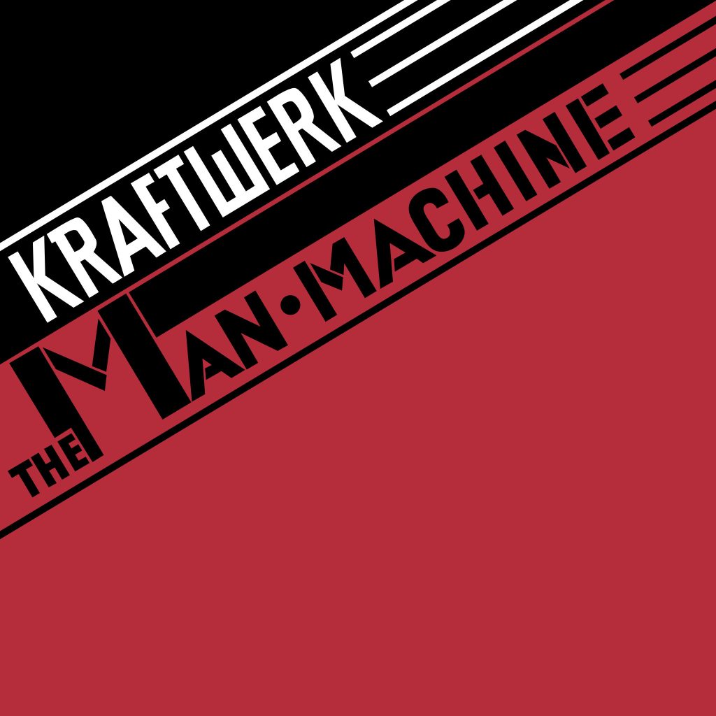 Album cover to The Man Machine by Kraftwerk