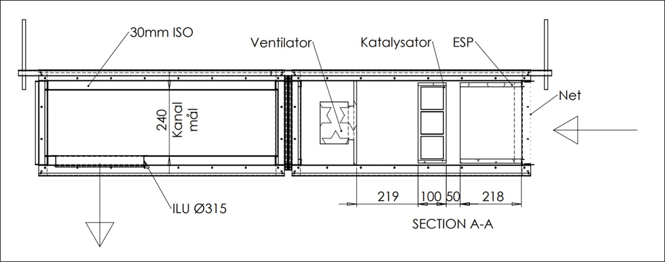 Detaljer loftsventilation