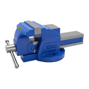 Bench vice double rib with steel nut