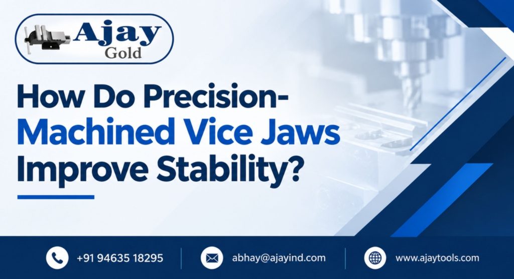 How Do Precision-Machined Vice Jaws Improve Stability