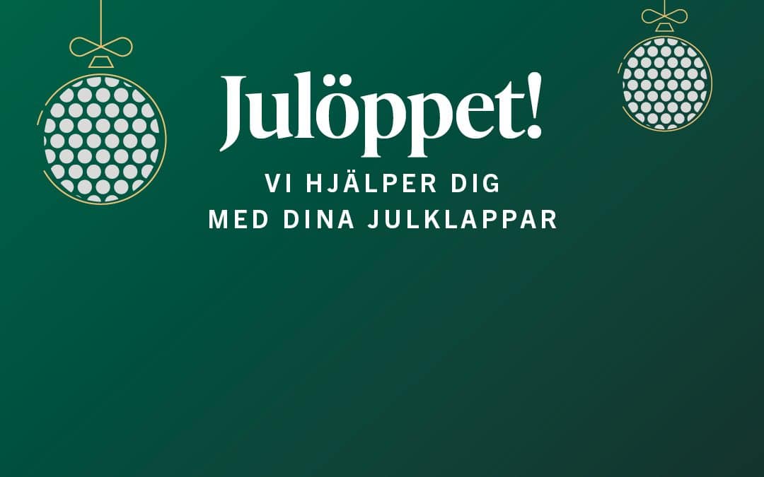 Julöppet i shopen