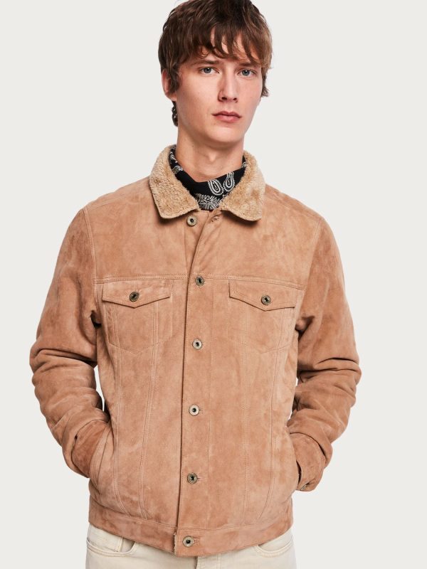 Suede Trucker Jacket - Image 3