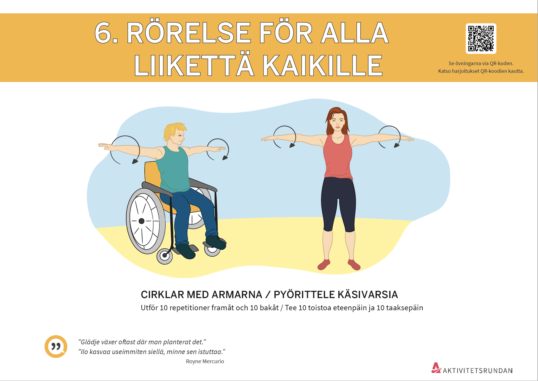 Zen Rörelser Rörelse för alla – Aktivitetsrundan