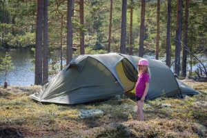 tälta med barn