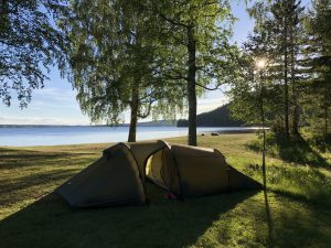 tälta med barn