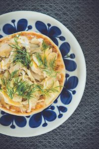 Bäckrödingen smakade gott på kvällsmackan